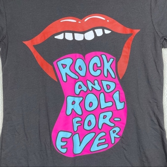 NWT Chaser Rock & Roll Forever Graphic Tee XS - Picture 3 of 7